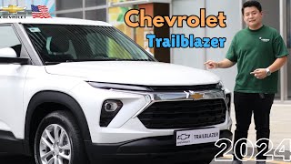 Chevrolet Trailblazer 2024 ឡានអាមេរិច អុបសិនទំនើបច្រើន [upl. by Yeloc]