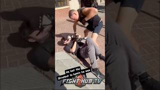 Nate Diaz makes fan FIGHT HIM for autograph [upl. by Luella521]