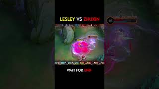 Wait for End 🤯 lesley mobilelegends mlbb viral [upl. by Annoeik]