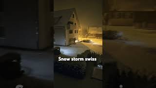 SNOW STORM IN SWITZERLAND music schneesturm food [upl. by Dayir]