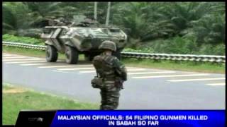 54 Filipinos killed in Sabah crisis Malaysia [upl. by Hesler452]