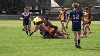 19 Div 1  Winston Hills Tigers v Mona Vale Raiders  International Peace Park  040824 [upl. by Lesly29]