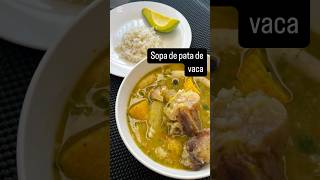 Sancocho de pata de 🐮 🐄 🙌🏽🥹 receta recien recetas comida recetasya recetasfaciles [upl. by Halland693]