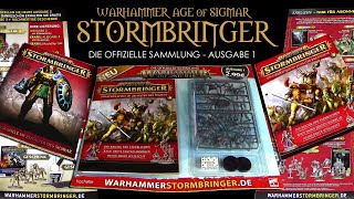 Warhammer ® Age of Sigmar  Stormbringer  Die Sammlung  Ausgabe 1 mit Figuren von Hachette ® [upl. by Olnton]