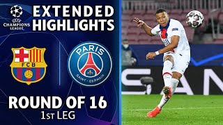 Barcelona vs Paris SaintGermain Extended Highlights  UCL on CBS Sports [upl. by Torosian937]