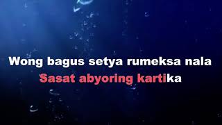 LESTARI LESTARI – KARAOKE SUARA WANITA  NDARU WENDRA WEDATAMA  VITTO [upl. by Ariaek]