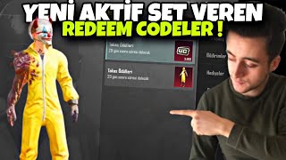 PUBG MOBİLE REDEEM CODE 2024 😲 SET VEREN YENİ REDEEM CODELER KANITLI  REDEEM CODE PUBG MOBİLE [upl. by Aihsar994]