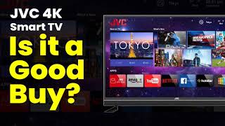 JVC 43 inch Ultra HD 4K LED Smart TV review  LT43N7105C [upl. by Odnamla]