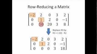 Elementary Linear Algebra Echelon Form of a Matrix Part 2 [upl. by Veda]