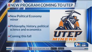 New program coming to UTEP [upl. by Bradleigh]