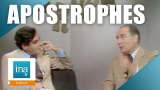 Apostrophes François Mitterrand répond à Bernard Pivot  Archive INA [upl. by Belayneh]