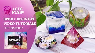 LETS RESIN Epoxy Resin Kit Diamond Resin CraftsResin Jewelry Making Kit for Beginners [upl. by Carola]