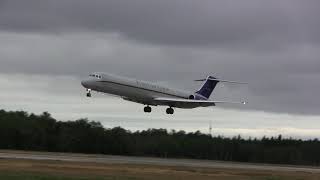 Everts Air McDonnell Douglas MD83SF  Landing amp Takeoff [upl. by Ettedualc878]