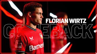 Comeback von Florian Wirtz  272 Tage nach seinem Kreuzbandriss [upl. by Enovad]