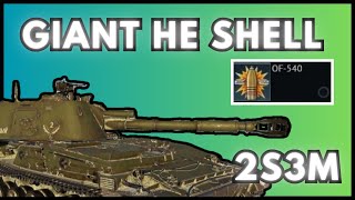 THIS SPG IS VAPORISING ITS ENEMIES • 2S3M STOCK Experience  War Thunder [upl. by Nwahsal]