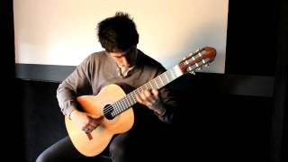 Bach Gigue Classical Guitar by Jesse Liang Music [upl. by Assilav276]