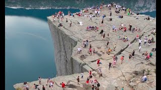 Hike to Preikestolen Pulpit Rock in Norway [upl. by Darius806]