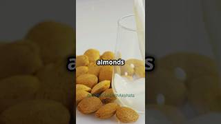 Easy Homemade Almond Milk in 60 Seconds almondmilkrecipe shorts [upl. by Tomkiel]