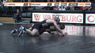 Wartburg Wrestling vs Augsburg Feb 4 2016 [upl. by Yart]