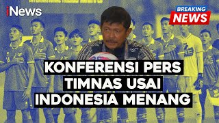 Konferensi Pers Timnas usai Indonesia Menang Atas Timor Leste  Breaking News 2709 [upl. by Gnas]