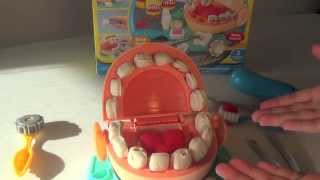 PlayDoh Doctor Drill N Fill  Play Doh Dentist B2cutecupcakes [upl. by Yeslah684]