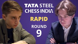 Daniil Dubov vs Vincent Keymer  Tata Steel India Rapid 2024  Round 9 [upl. by Clary]