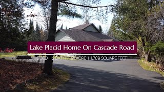 Lake Placid Home On Cascade Road [upl. by Atilehs]