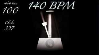 140 BPM  METRONOME [upl. by Roberts]