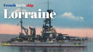 French battleship Lorraine [upl. by Leumel]