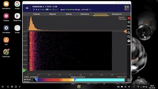 Спектрограмма дозиметра Radiacode101 [upl. by Rochus]