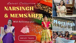 Shopping Vlog  Narsingh amp Memsaheb Fabric Collection  narsinghfabrics memsaheb fabriccollection [upl. by Darius]