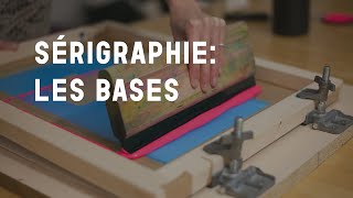 Les bases de la sérigraphie [upl. by Bradley388]