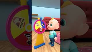 Kids pretend to play police officer vs thief  Rosoo  Baby Songs kidssong nurseryrhymes shorts [upl. by Celene867]