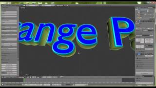 Make word  Blender 3D Text maker Addon [upl. by Ardnasil]