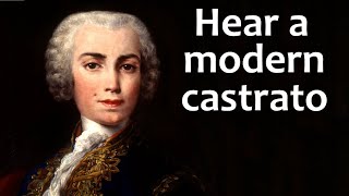 A modern castrato NOT falsetto ultra rare recording Mozart Va lerror mio palesa from Mitridate [upl. by Fawne697]