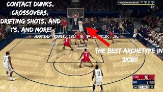 NBA 2K18 MYCAREER PLAYMAKING SHOT CREATOR ULTIMATE HIGHLIGHT REEL 1 [upl. by Petua181]