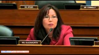 Rep Tami Duckworth blasts Braulio Castillo who got IRS contracts reserved for veterans [upl. by Clintock]