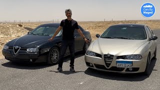 اجمل جيلها  Alfaromeo 156 best looking car of its generation الفاروميو carsbymaged carslover [upl. by Aamsa]