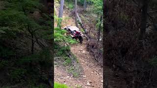 Can am x3 climbing steep hill canam canamoffroad sendit [upl. by Odracer]