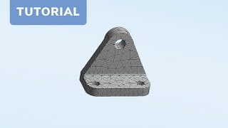 CADFEM Tutorial Nr 2  Netzverfeinerung in ANSYS®Workbench™ [upl. by Fionna]