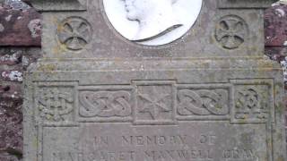 Marshall Meek Sculptor Gravestone Auchtermuchty Fife Scotland [upl. by Halian]