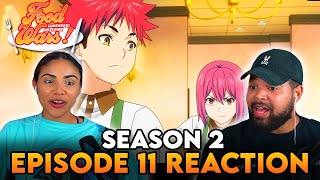 SOMA and HISAKO WORKING TOGETHER  Food Wars Season 2 Episode 11 Reaction [upl. by Siskind]