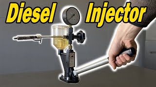 Diesel Fuel Injector Test [upl. by Vashtee825]