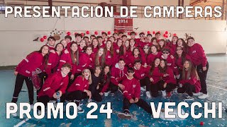 PRESENTACIÓN DE CAMPERAS  PROMO VECCHI 24  VIEDMA [upl. by Annazus]