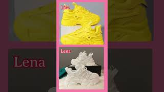 LISA OR LENA Outfits amp Shoes 🌈 fashion challenge [upl. by Frankhouse]