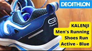 Decathlon Kalenji Mens Running Shoes Run Active  Blue  Super Duper Unboxing [upl. by Marjie]