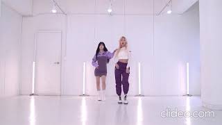 Oh my girl nonstop 2 person dance mirrored [upl. by Larimer]