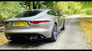 New Jaguar FType P450 review Why this is a halfprice Aston V8 Vantage [upl. by Yerhcaz]