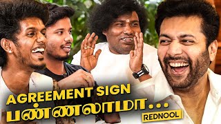 🤣என்ன Yogi Babu உண்மைய சொல்லிடவா  Jayam Ravi Fun Packed Interview  Siren  Rednool Special [upl. by Ydnirb]