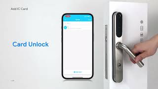 Liliwise S2BC TTlock APP configure video [upl. by Laehplar]